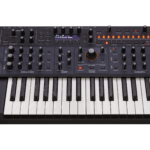 Sequential Pro 3 hybrid analog and wavetable synthesizer.